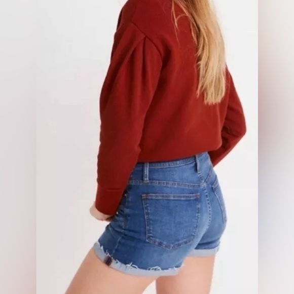 Madewell Women’s High-Rise Denim Shorts- Gosford Wash/ Size 30 - Picture 2 of 8